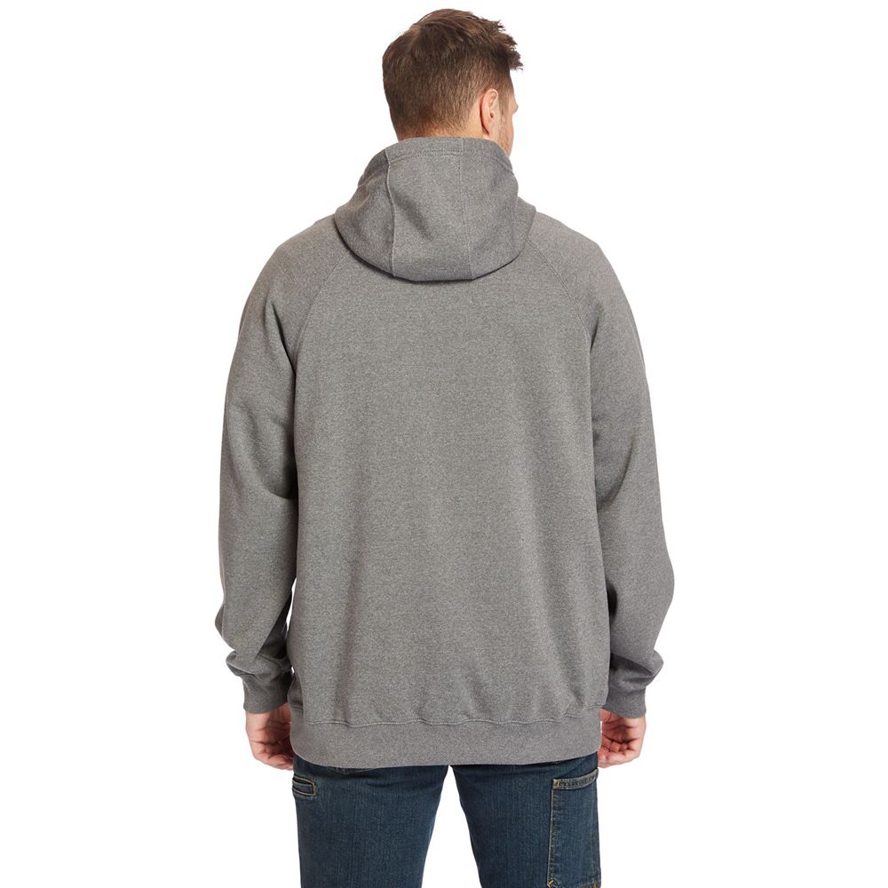 Timberland Φουτερ Ανδρικα Βαθυ Γκρι - Pro® Big & Tall Hood Honcho Sport Hoodie - Greece 6902573-QM